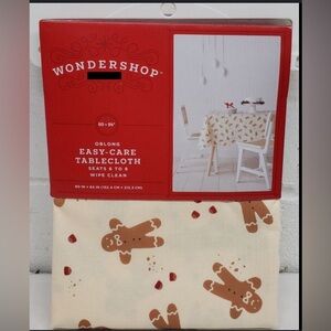 Gingerbread Christmas Tablecloth